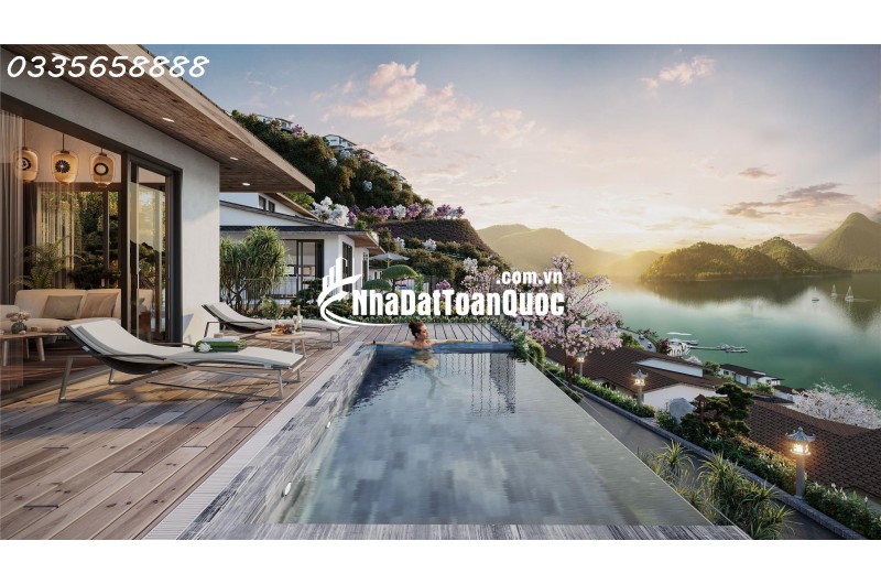 Biệt thự Takara Hoà Bình Resort - Siêu phẩm duy nhất lòng hồ Hoà Bình